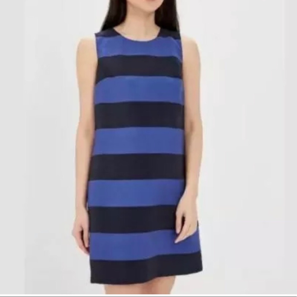 NWT Banana Republic‎ Shimmer Stripe Shift Dress